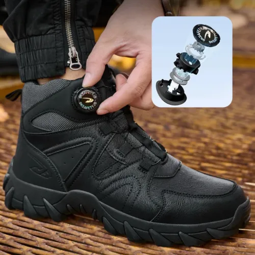 Anti smashing and anti stabbing sports safety shoes