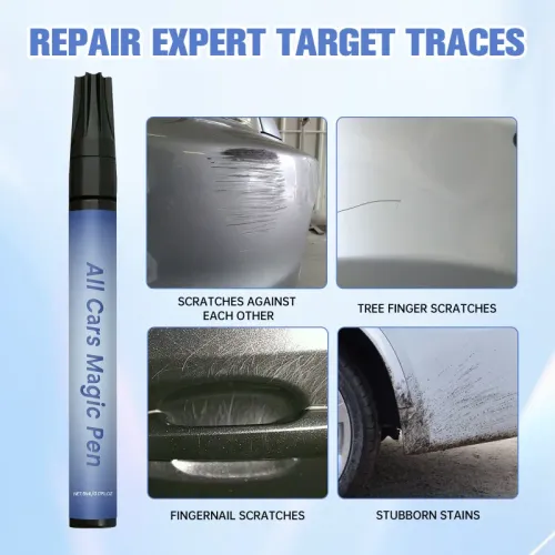 2PCS Magic Car Scratch Removal Pen | Easy DIY Auto Paint Touch-Up for Quick Scratch Repair & Shine | Restore Car Finish in Minutes