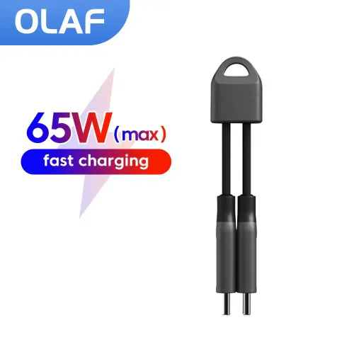 2-pack Type C to Type C Fast Charging Cable