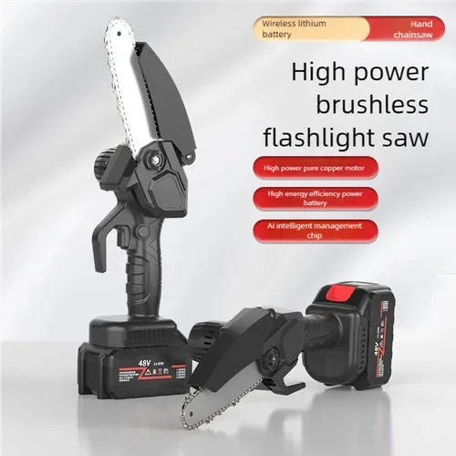 Cordless Electric Mini Pruning Chainsaw