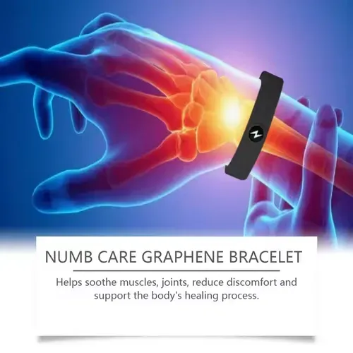 Graphene bracelet, portable body care wristband