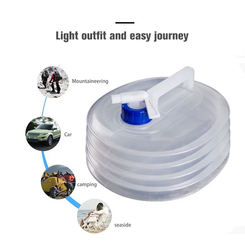 5L-15L Car Collapsible Bucket Portable Bottle Container Water Storage Bottle Bucket