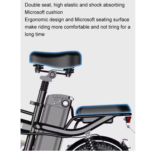 Mini folding electric bicycle scooter