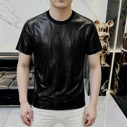 New versatile, casual, round-neck short-sleeve top