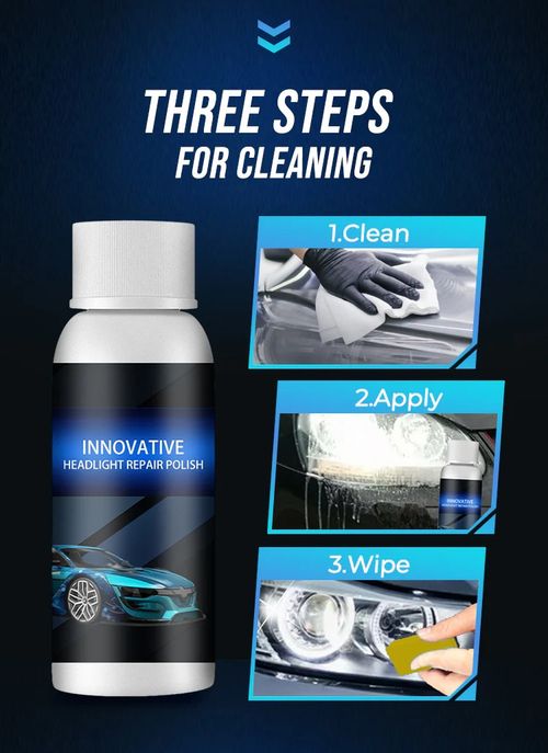🚗✨2PCS Car Headlight Repair Fluid