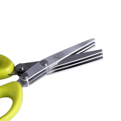 5-Blade Shredding Scissors, Multi-Layer Stainless Steel Shears for Paper, Herbs, Office