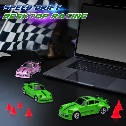 1 64 RC Car Four Wheel Drive Remote Control Desktop Stunt Car Full Proportions Mini Racing Drift Car Toy Model