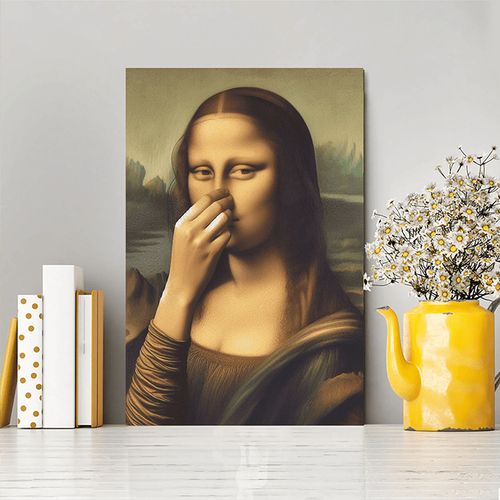 Interesting Mona Lisa Art Imitation Oil Painting