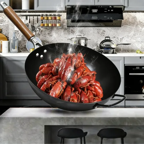 Pure Refined Iron Pan: Uncoated, Scratch Resistant, Zero Maintenance