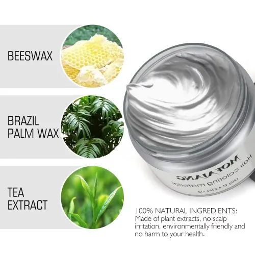 Instant Disposable Hair Dye Wax