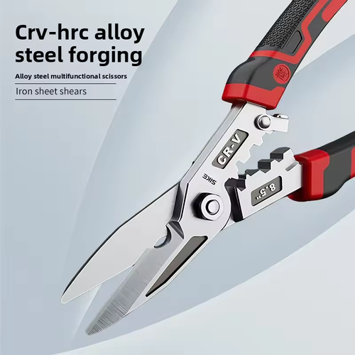 Industrial metal wire cutters for light steel keels and strong stainless steel, specialized for cutting and stripping wires