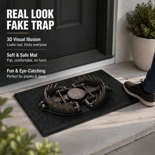 Trap Illusion Doormat