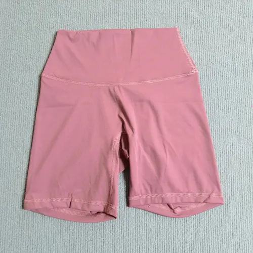 Solid Color Women Fitness Sports Short High Waist Yoga Short Leg Cycling Comprehensive Training Jog Squat Proof