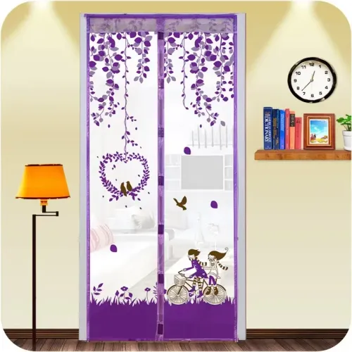 Summer Magnetic Mesh Net Door Curtain Automatic Closing Quick Anti Mosquit Insect Fly Easy-to-install Magnetic Screen Door Mesh