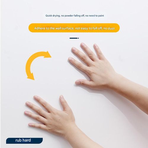 White wall repair paste, environmentally friendly household nail hole repair putty, mildew-proof, waterproof and odorless.