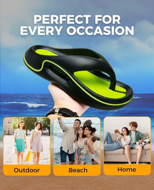 Comfortable Summer Flip Flops with Thick Soles