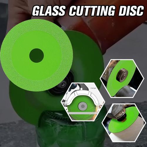 2 PCS 100mm Glass Cutting Disc Diamond Marble Saw Blade Tile Jade Special Polishing Cutting Blade Sharp Brazing Grinding Disc