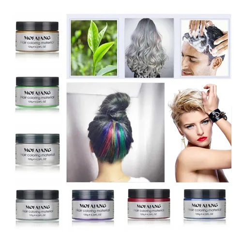 Instant Disposable Hair Dye Wax