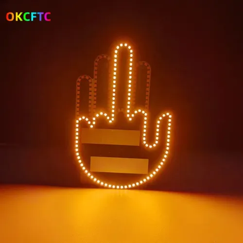 Funny Car Finger Light with Remote