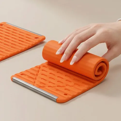 2PCS Creative Silicone Phone Stand - Flexible Foldable Transformable Desk Tablet Laptop Holder Travel Accessory