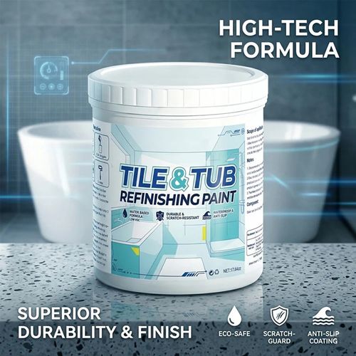 Premium Tile & Tub Refinishing Paint Kit 300g