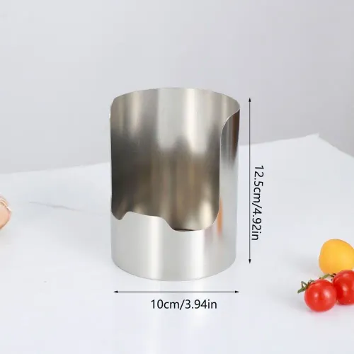 Stable Stainless Steel Spoon Holder Easy To Clean Heat-Resistant Soup Spoon Rack Stainless Steel Spatula Holder Dinning Table