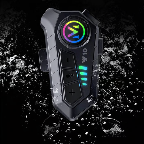 Motorcycle Bluetooth headset for half or full helmets