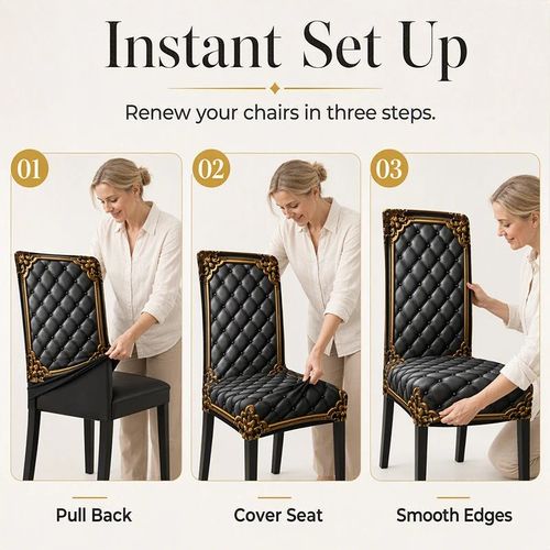 Washable Stretch Chair Cover – Snug fit, durable & easy‑clean