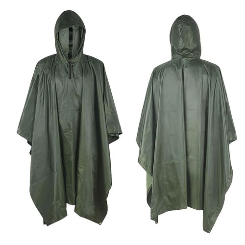 Waterproof Poncho - Portable, Foldable, Comfortable for Outdoor Camping