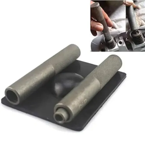 Motorcycle top mounted valve spring disassembly tool