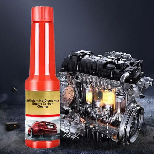 Non-disassembly engine carbon deposit cleaner—removes carbon deposits, restores power, and saves fuel.