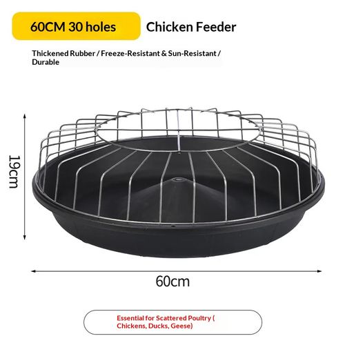The New Chicken Feeding Trough Chicken Automatic Feeder, Free-range Chicken Feeding Artifact Can't Be Turned Over