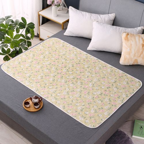 80x120cm waterproof and washable diaper pad for nighttime and menstrual protection, suitable for elderly, patient, and infant care.