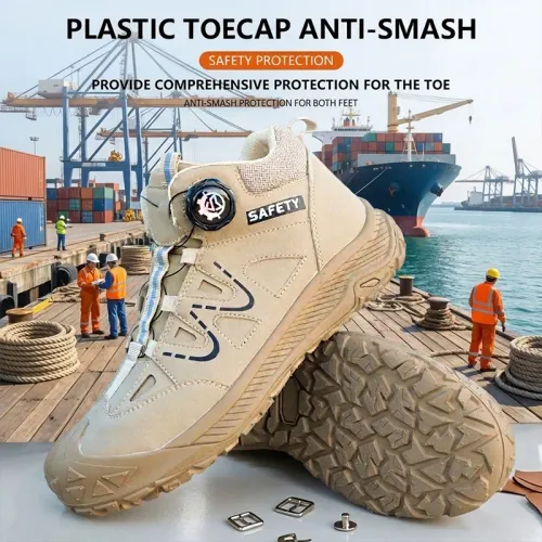 Mechanical Assembly, Logistics Handling, Anti-Kick Safety Shoes, Protective Shoes, Work Shoes, Anti-Smashing, Anti-Puncture