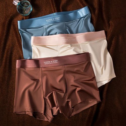 3 Packs Breathable Nylon Ice Silk boxer