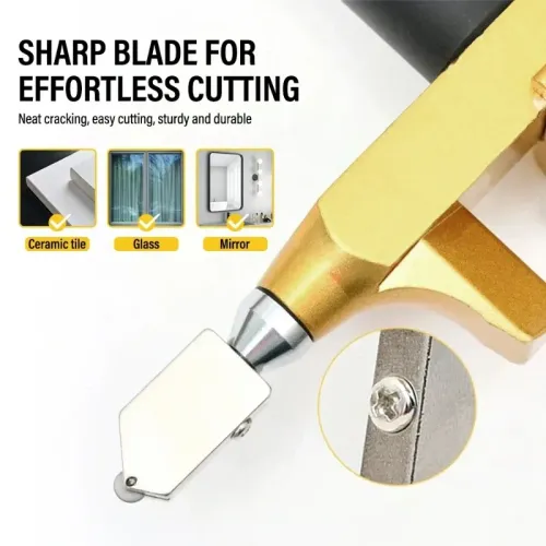 2 in 1 Glass Ceramic Tile Cutter Opener Breaker Pliers Tile Wheel Diamond Roller Cutting Manual Diamond With Knife Hand Tools