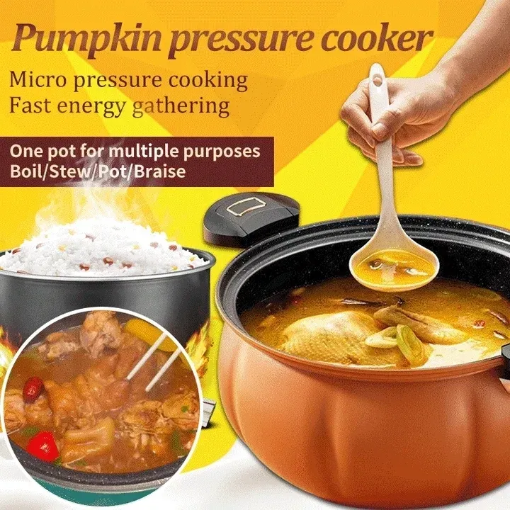 🧑‍🍳Michelin Chef Recommended🏆Multifunctional Large Capacity Non-stick Pressure Cooker