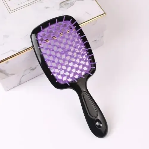 Air Cushion Comb Hair Massage Wet Dry Comb Anti-static Hollow Out Wet Curly Hair Brushes Tangled Hair Comb Barber Styling Tool