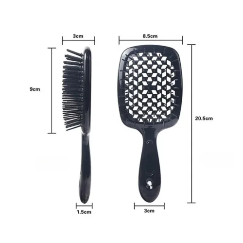 Air Cushion Comb Hair Massage Wet Dry Comb Anti-static Hollow Out Wet Curly Hair Brushes Tangled Hair Comb Barber Styling Tool