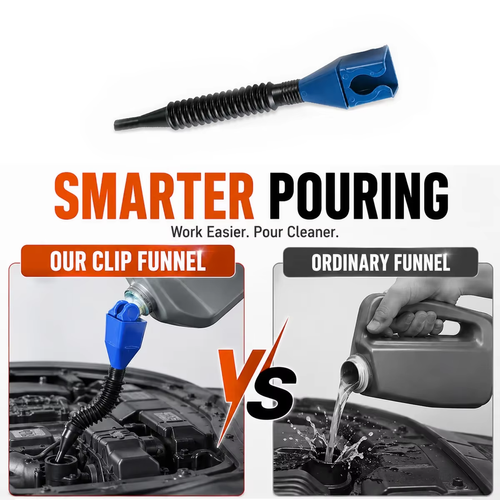 15 Pcs Telescopic Plastic Refueling Funnel With Filter Car Motorbike Oil Change Gasoline Tank Filling Liquid Conveying Funnel Tool