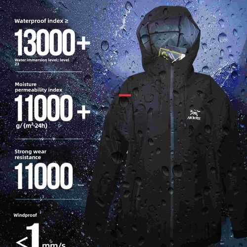 Solid Color Zipper Outdoor Classic Jacket, Unisex, Waterproof, Windproof(Please check the size before placing your order.)