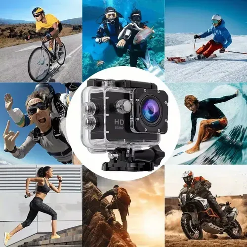 1080P🏍️💦 Waterproof Action Camera: Capture All Your Outdoor Thrills📸