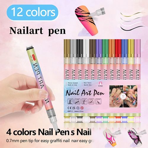 12-color professional nail polish set