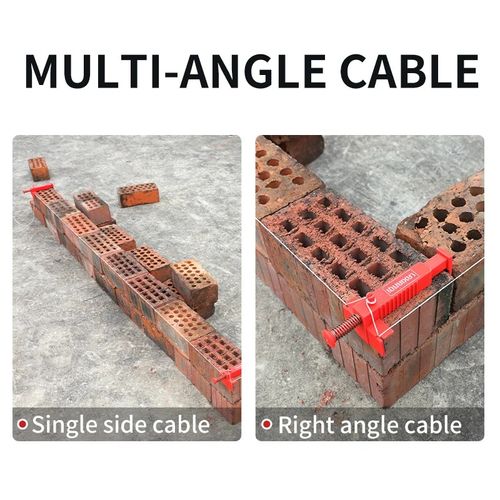2 pcs Brick Line Clips – Adjustable, durable & easy setup