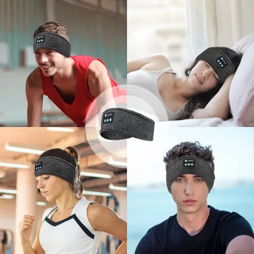 Sports Bluetooth wireless music earphones, running fitness earphones, sleep goggles earphones