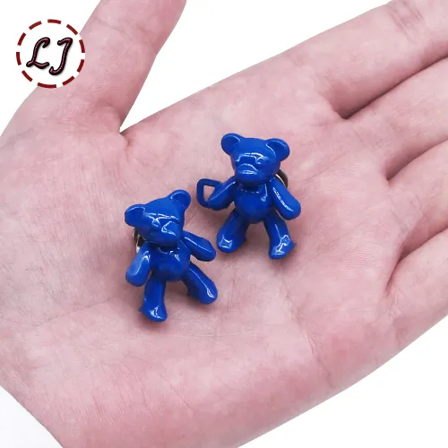 20PCS nail-free bear waist buckles, detachable and adjustable