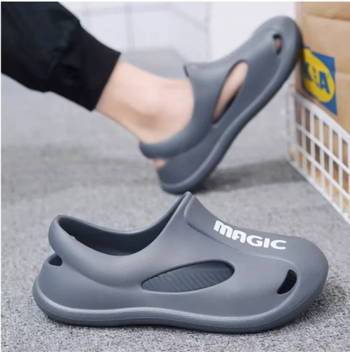 Sandals Men's Summer Indoor and Outdoor Soft Bottom Baotou Cool Slippers
