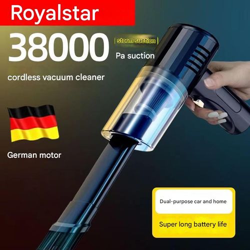 Portable car vacuum cleaner, small size, detachable head, easy to store car cleaning tools