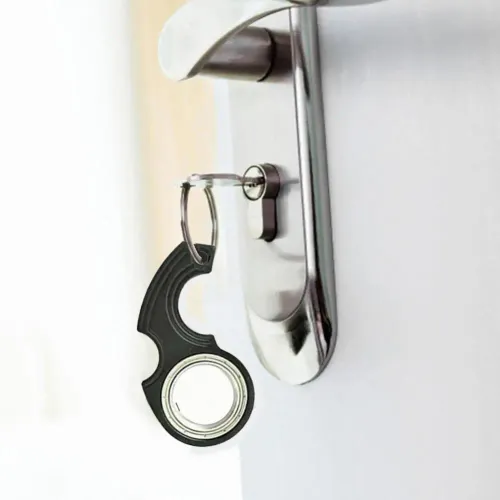 Karambit Spinner Finger Swivel Claw Knife Keychain High Quality Metal Grain Texture Fidget Spinner Metal Keych
