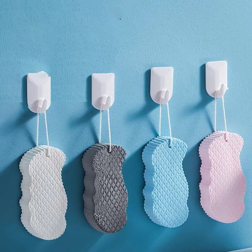 5D bath sponge 4 pieces